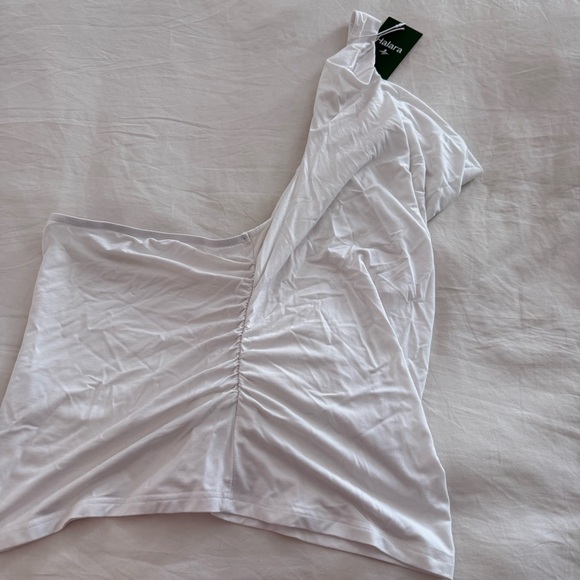 Halara White Halter Cowl Neck - Picture 8 of 8